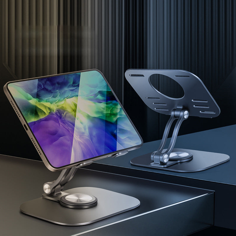 P08 Hollow Out Desktop Bracket Aluminum Alloy 360 Degree Rotation Foldable Tablet Holder Stand P08 Hollow Out Desktop Bracket Aluminum Alloy 360 Degree Rotation Foldable Tablet Holder Stand
